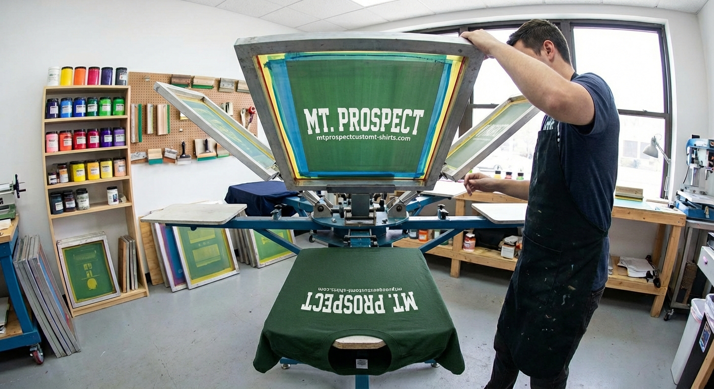 Custom screen printing for Mount Prospect IL 60056